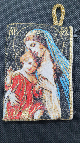 Porte Monnaie Religieux Vierge et l'Enfant