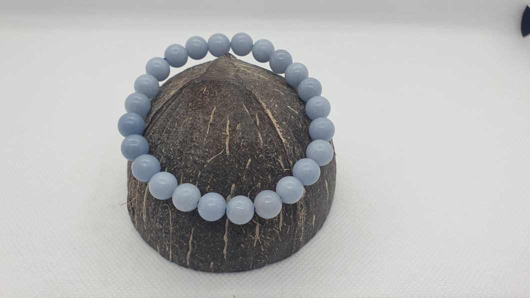 Bracelet Angélite 8mm