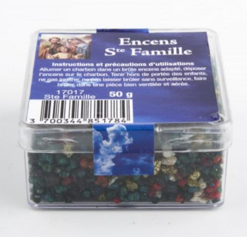 Encens Sainte Famille en Grains Boite de 50 Grs