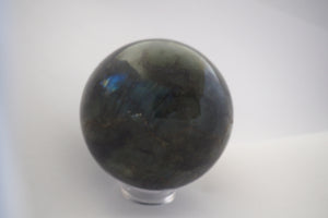 Sphère en Labradorite de Madagascar, Diamètre 6cm