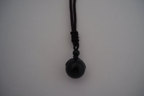 Pendentif en Obsidienne Oeil Céleste