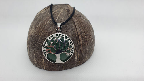 Pendentif Arbre Minéral en Aventurine