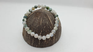 Bracelet en Agate Arbre 6mm