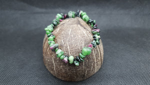 Bracelet Baroque Rubis Zoisite