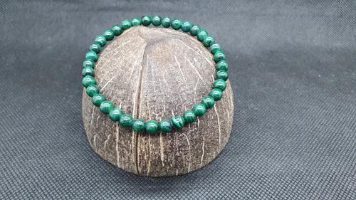 Bracelet en Malachite Naturelle 6mm