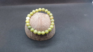 Bracelet en Prehnite d'Afrique 8mm