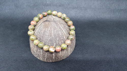 Bracelet en Unakite 8mm