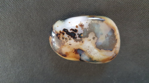 Galet en Agate Dendritique de Madagascar