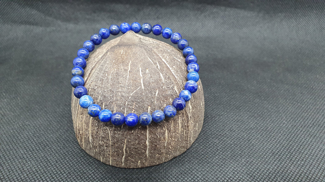 Bracelet en Lapis Lazuli 6mm