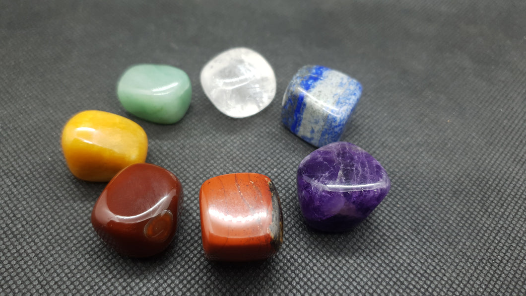 Lot de 7 Pierres des Chakras