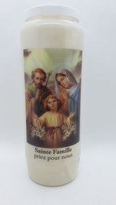 Bougie De Neuvaine Sainte Famille