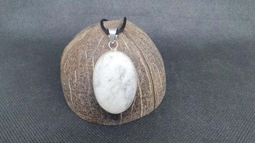 Pendentif Howlite en Argent 925