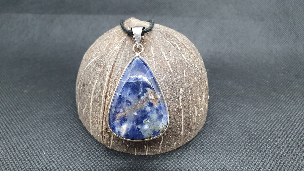 Pendentif en Sodalite Argent 925