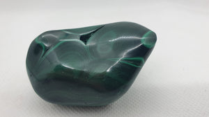 Pièce Forme Libre en Malachite Naturelle