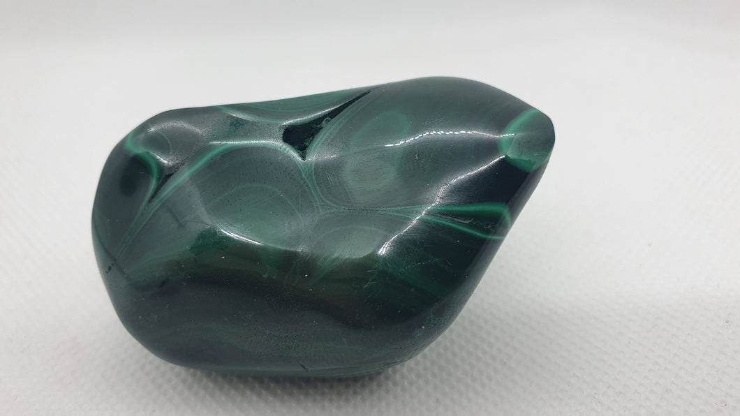 Pièce Forme Libre en Malachite Naturelle