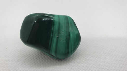 Pierre Polie en Malachite Naturelle