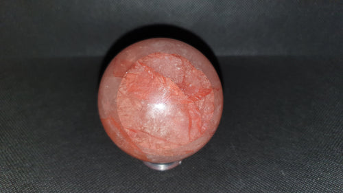 Sphère en Quartz Rouge de Madagascar 6cm