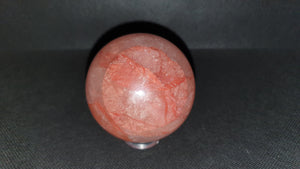 Sphère en Quartz Rouge de Madagascar 6cm